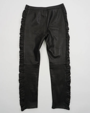 2000's Dolce & Gabbana Leather pants Black