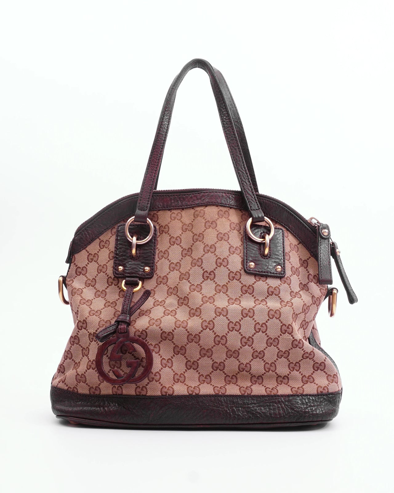Gucci Canvas Bag Brown
