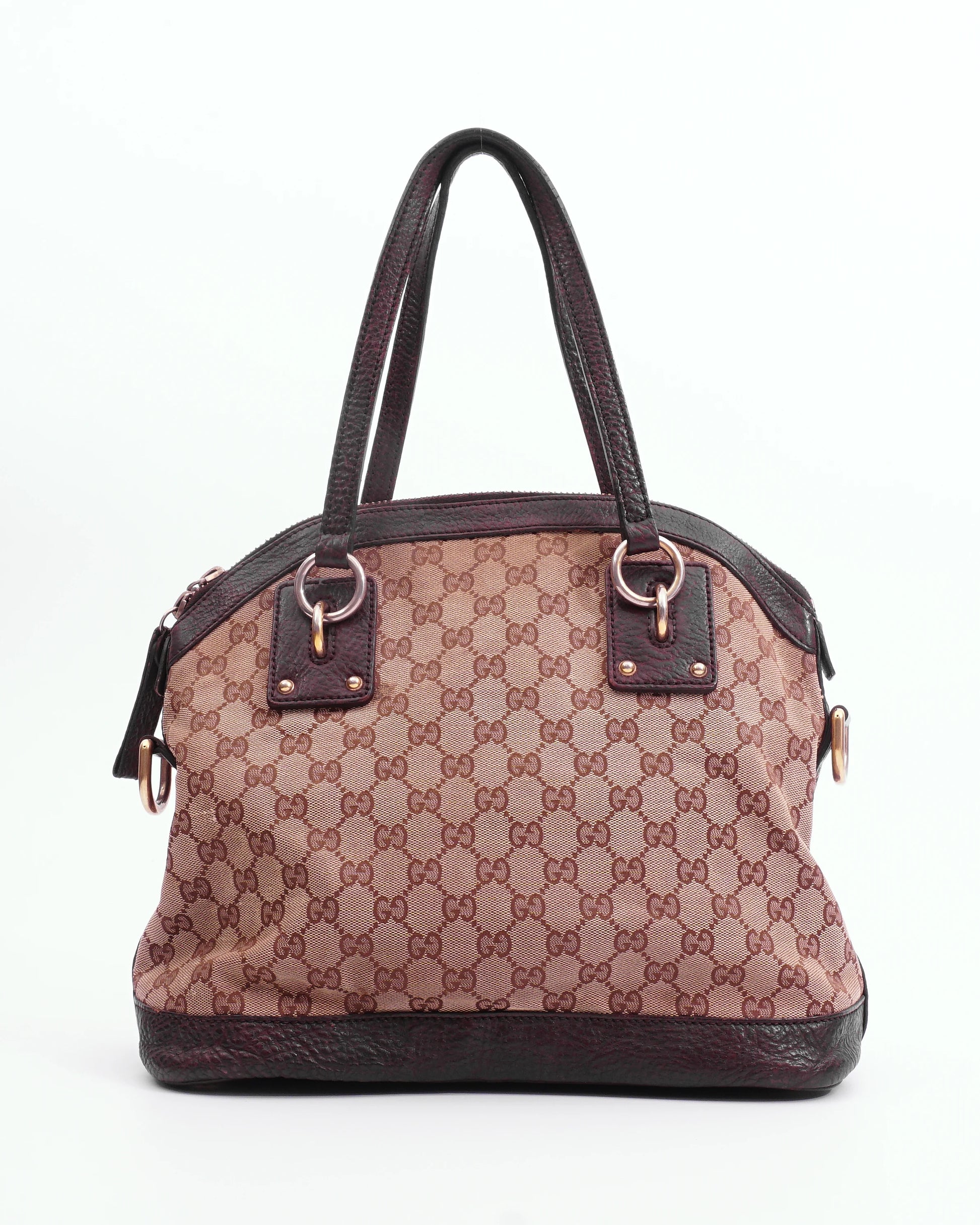 Gucci Canvas Bag Brown