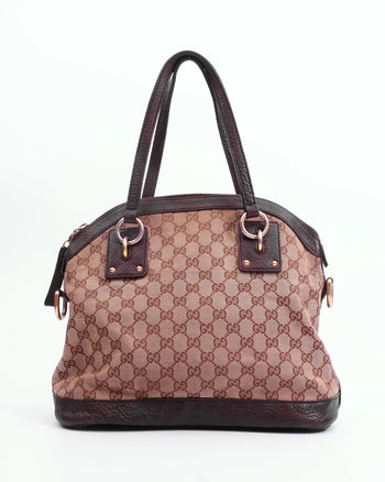 Gucci Canvas Bag Brown