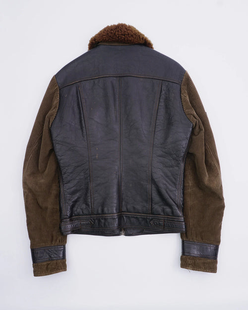 2000's Dolce & Gabbana Leather jacket Brown