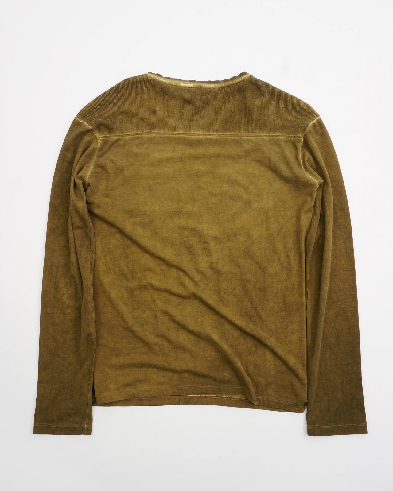 2000's Roberto Cavalli Long-sleeve Knit Top Olive Green