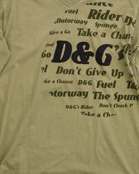 2000's Dolce & Gabbana Long-sleeve T-shirt Olive Green