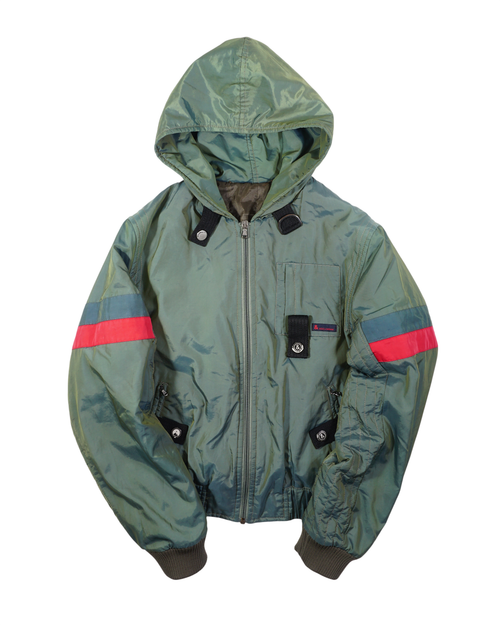 SS2005 Dolce & Gabbana Green Hooded Jacket