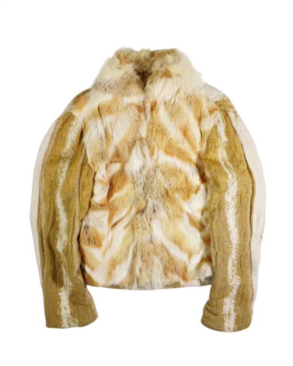 2000's Roberto Cavalli Coyote Fur Jacket