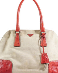 2000's Prada Ostrich Leather Bag