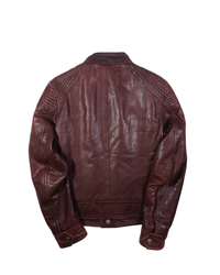 2000's Gucci Dark Brown Leather Jacket