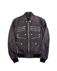 2000's Dolce & Gabbana Multizip Jacket Grey