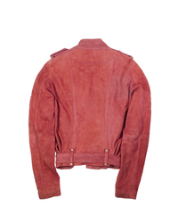 2000's Gucci Red Suede Jacket