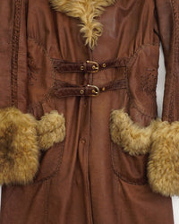 Roberto Cavalli Coat Brown