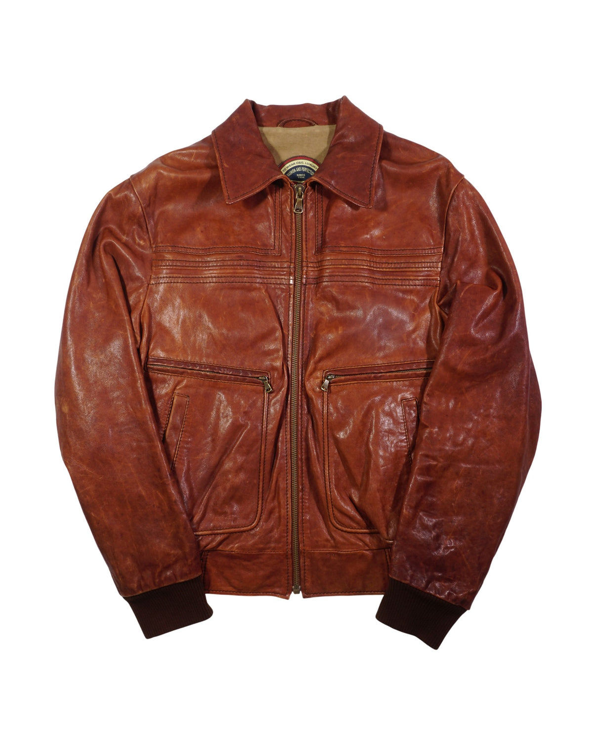 2000's Dolce & Gabbana "Story of Love" Leather Jacket