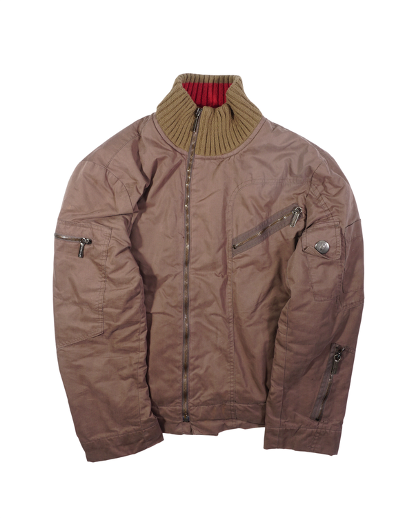 2000's Dirk Bikkembergs Beige Cotton Jacket