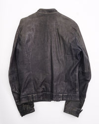 2000's Vjc Leather Jacket Black