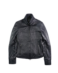 2000's Jean Paul Gaultier Stitched Leather Jacket