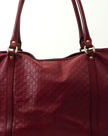 Gucci GG Leather Bag Red