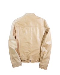 2000's Gucci Tan Leather Jacket