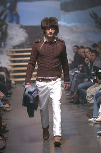 AW2004 Dsquared2 Runway Wool Knit Sweater - Amsterdam Vintage Clothing | AVC