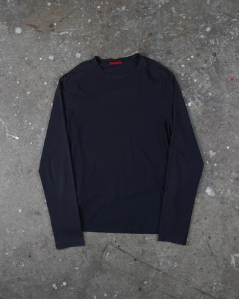 prada Long-sleeve Top navy