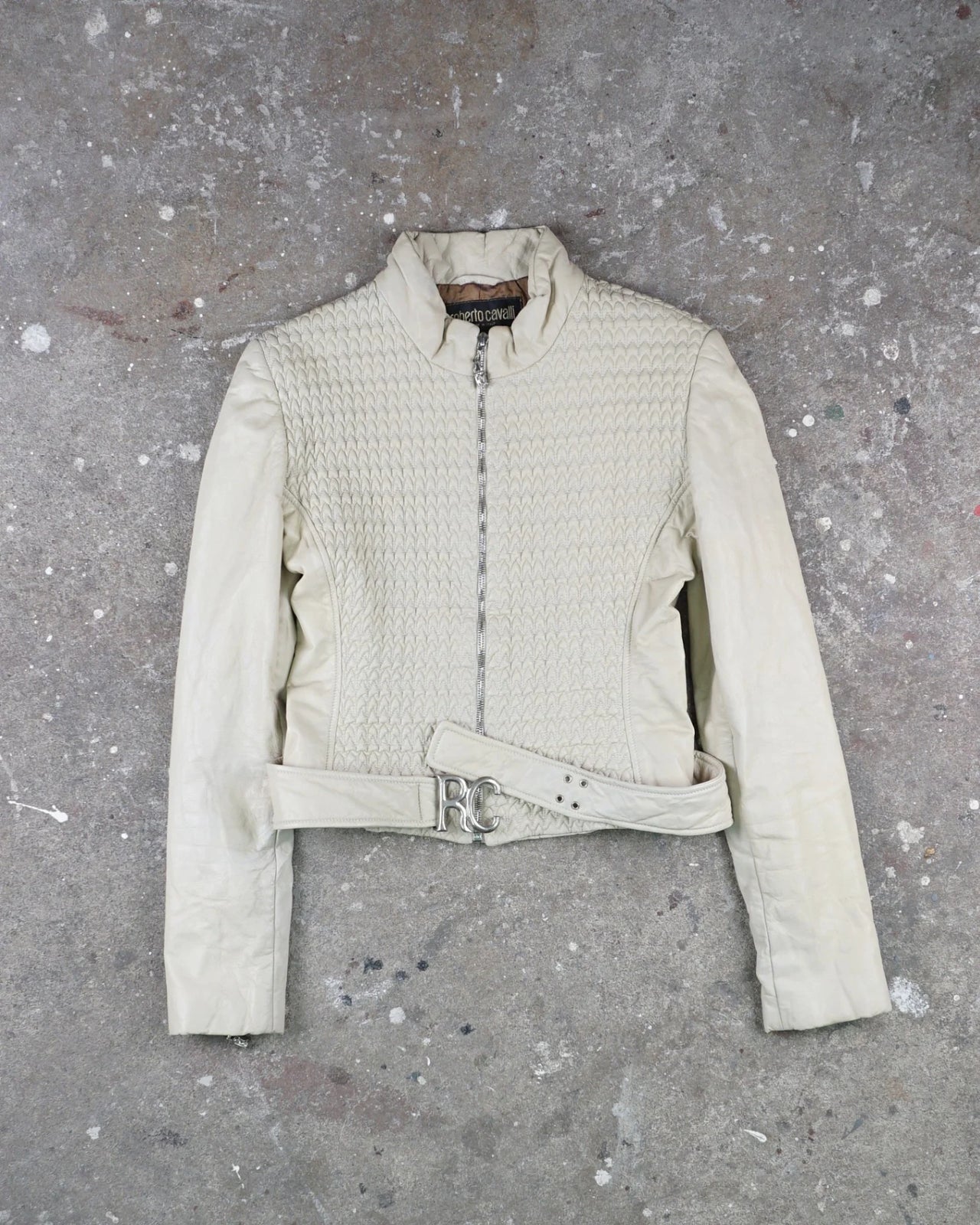 Roberto Cavalli Jacket Cream