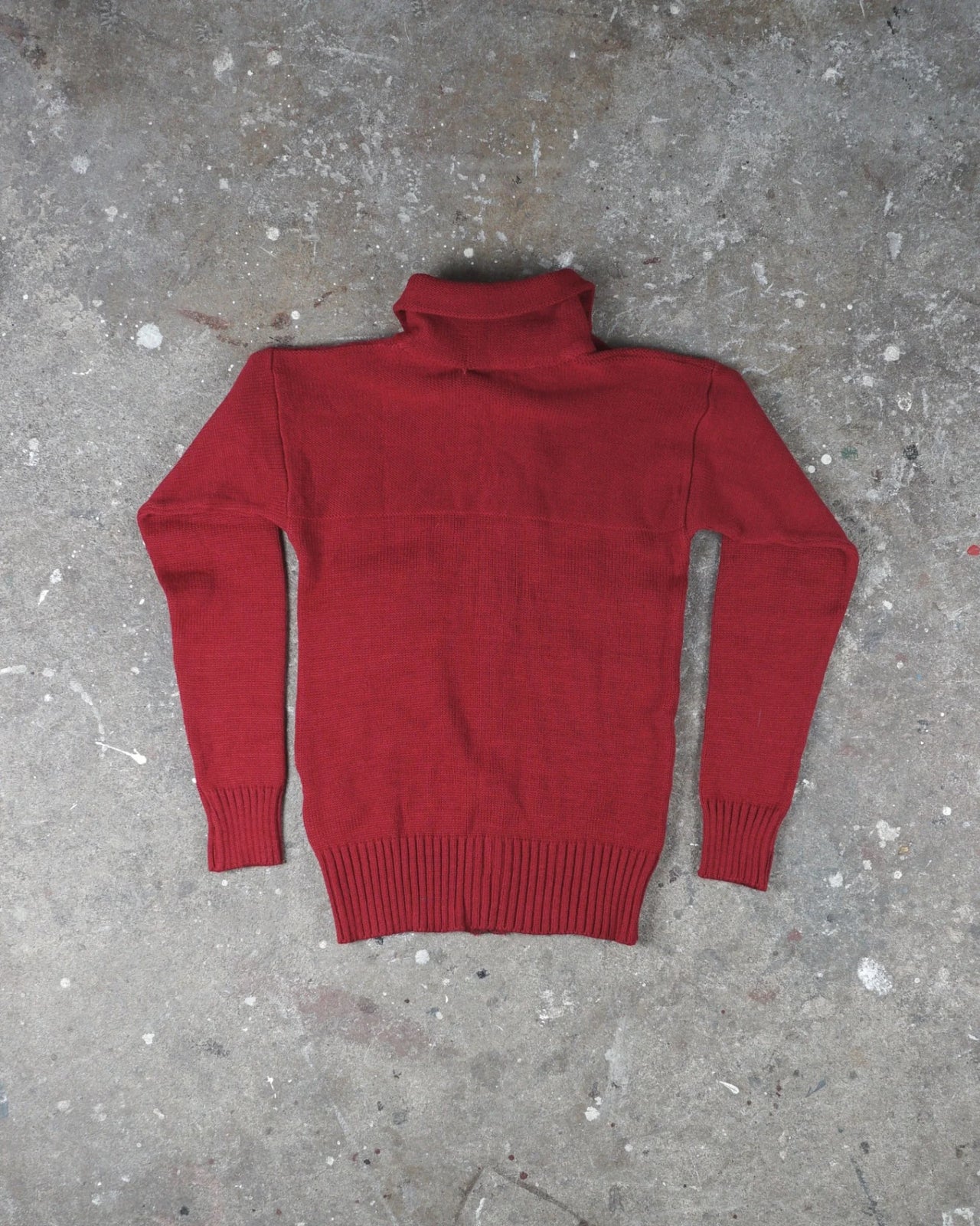 Stone Island Knit Sweater Red