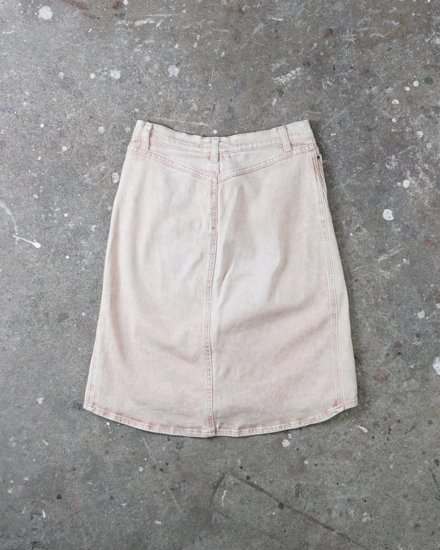 Cavalli Denim Skirt Beige