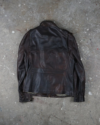 Cavalli Leather jacket Brown