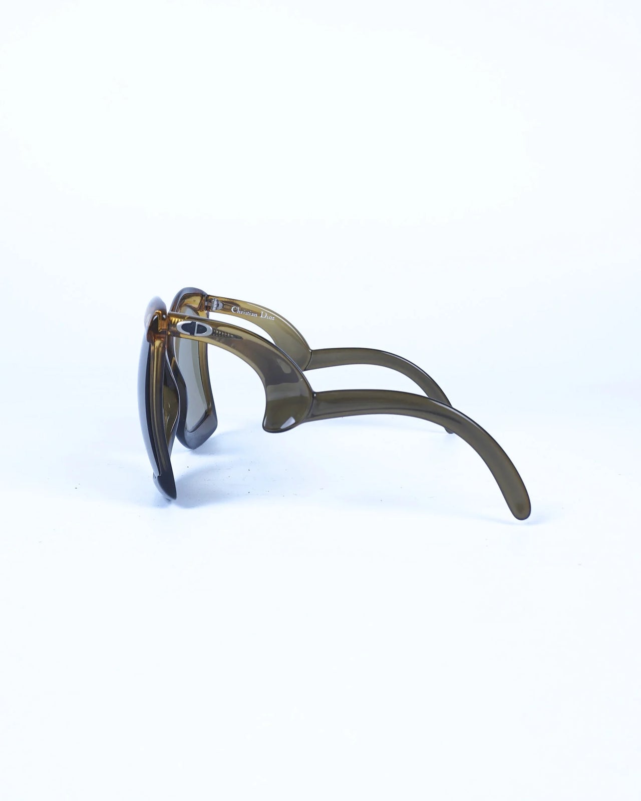 Dior D09 1970s Sunglasses Brown