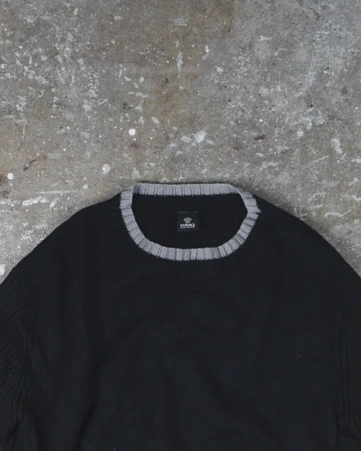 Versace Knit Sweater Black