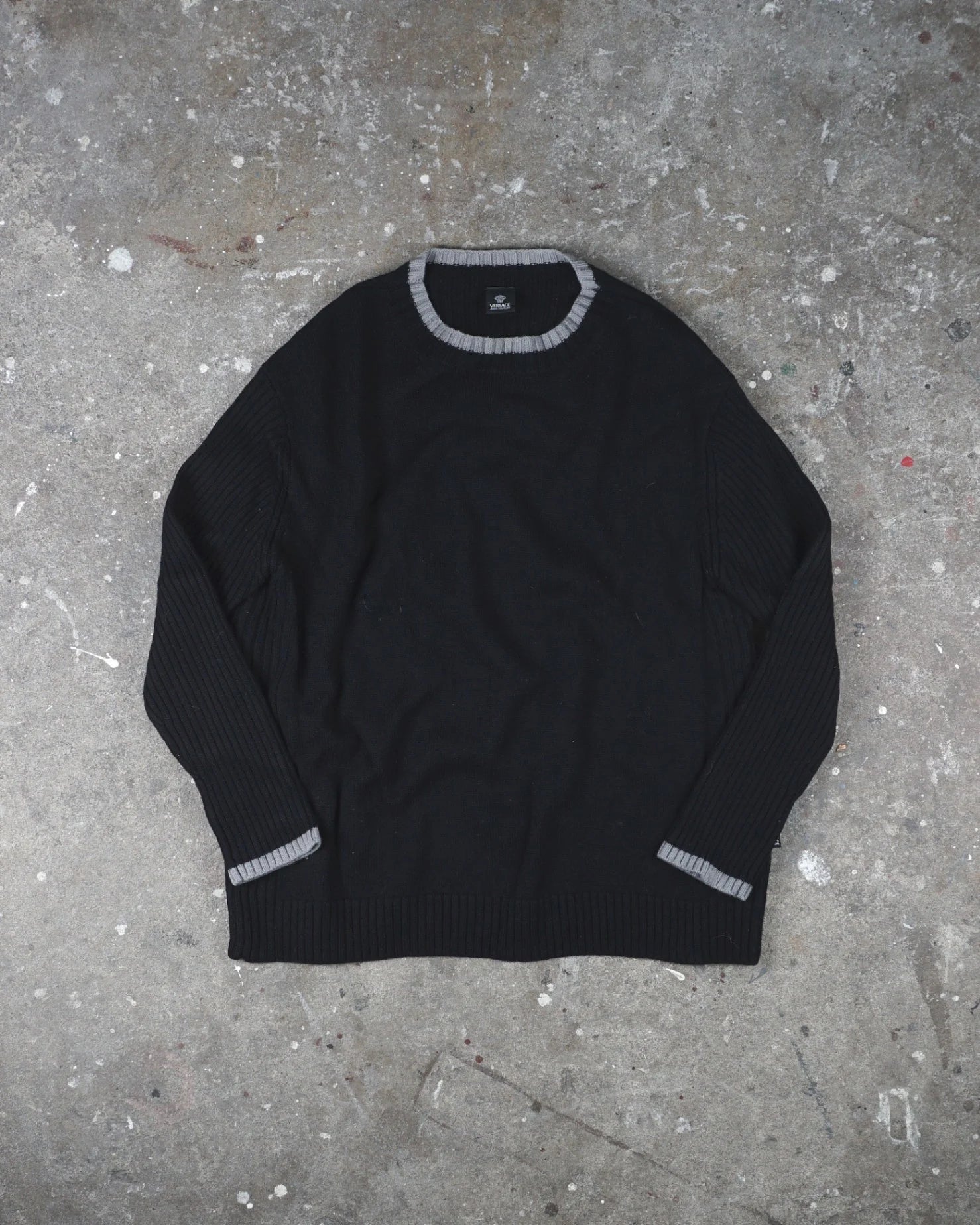 Versace Knit Sweater Black