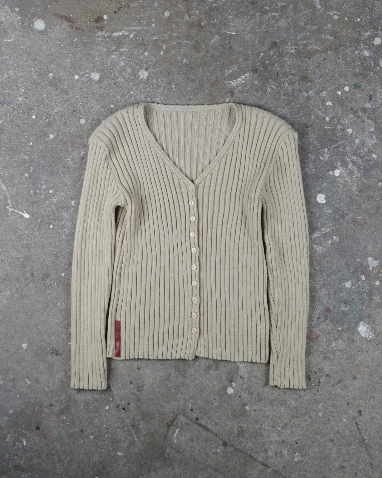 Prada Cardigan Beige