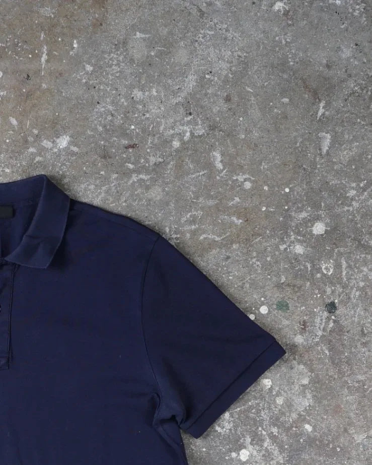 Prada Polo Shirt Navy Top Right