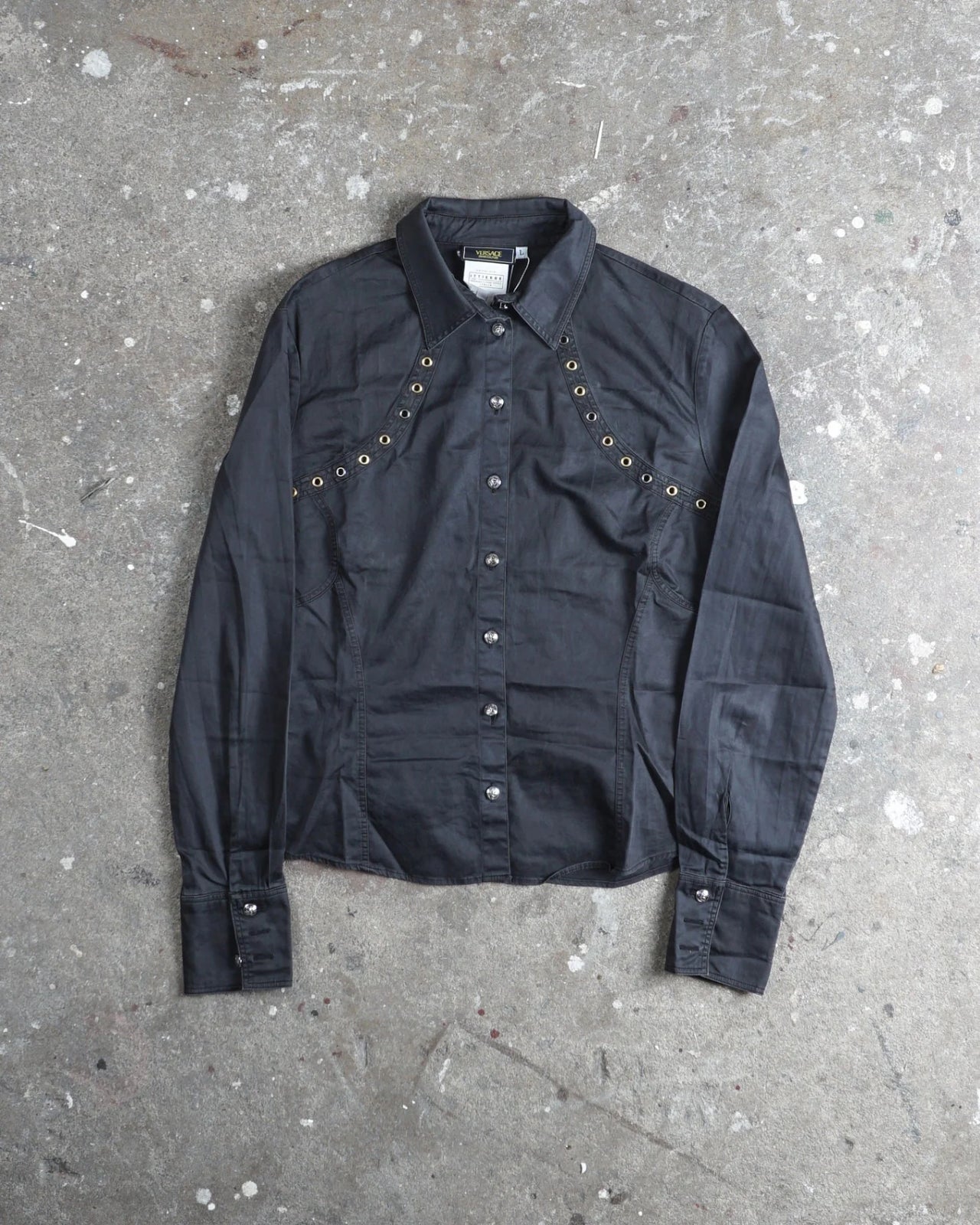 Versace Button-up Shirt Black