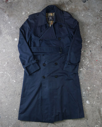 Burberry Trench Coat Blue