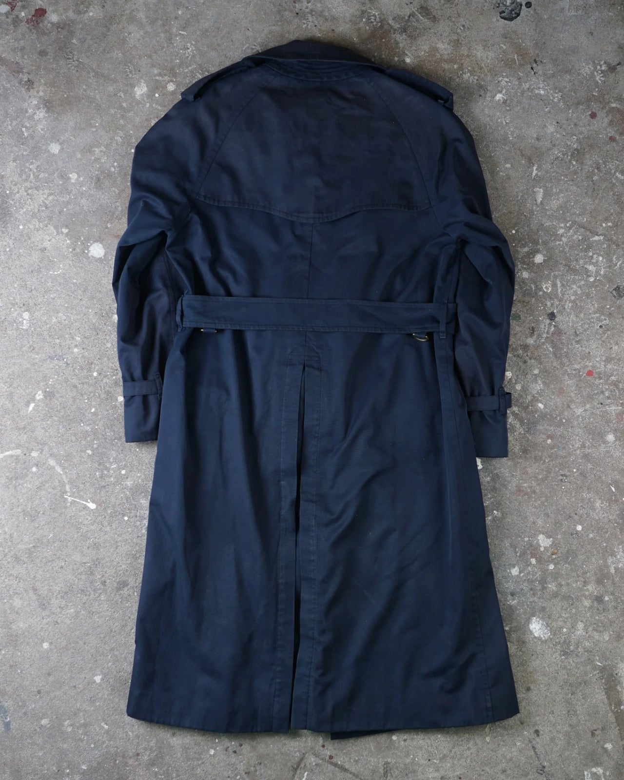 Burberry Trench Coat Blue