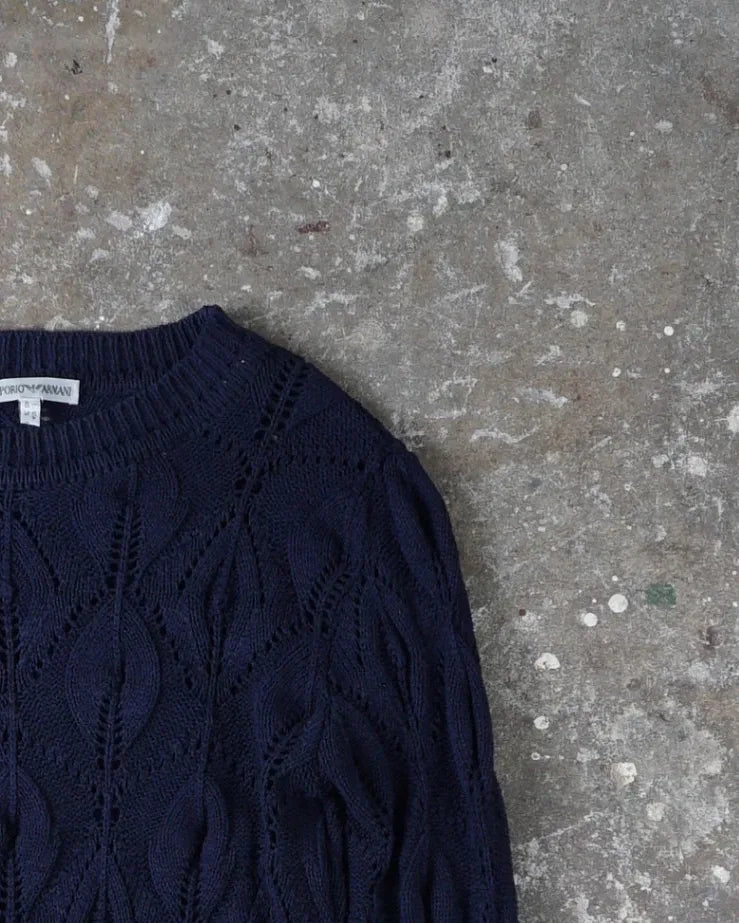 Armani Sweater Navy Top Right