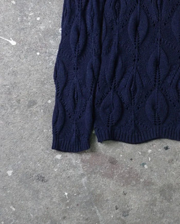 Armani Sweater Navy Bottom Left