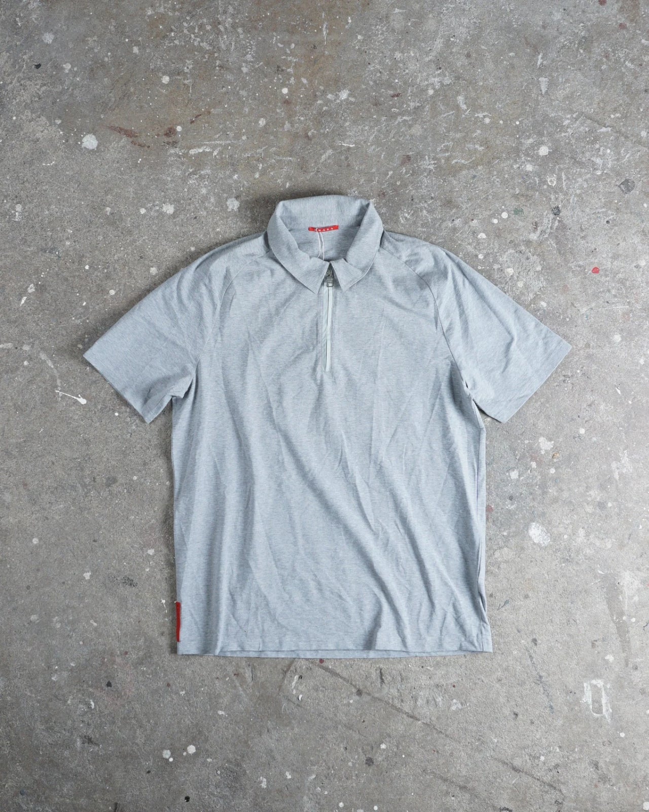 Prada Polo Shirt Gray