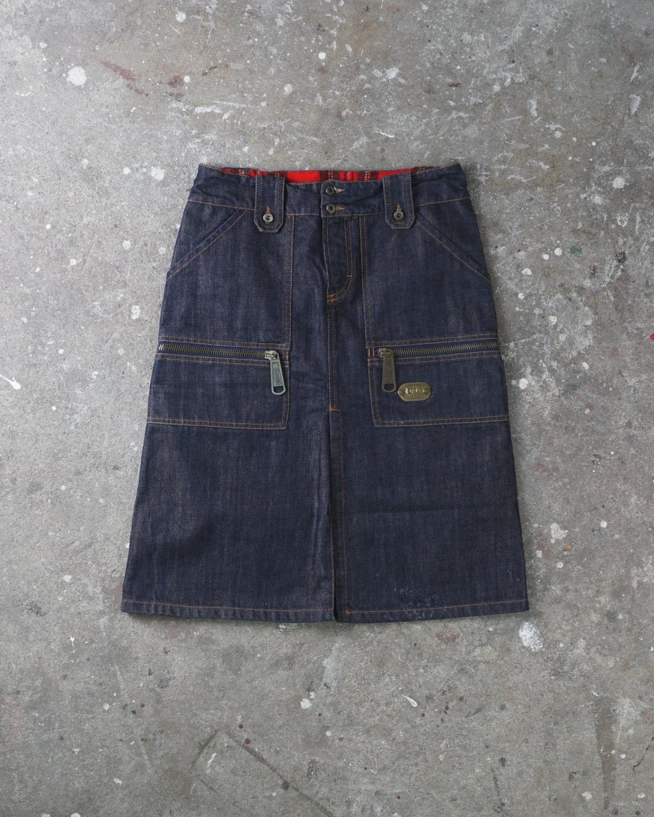 Dolce & Gabbana Denim Skirt Navy