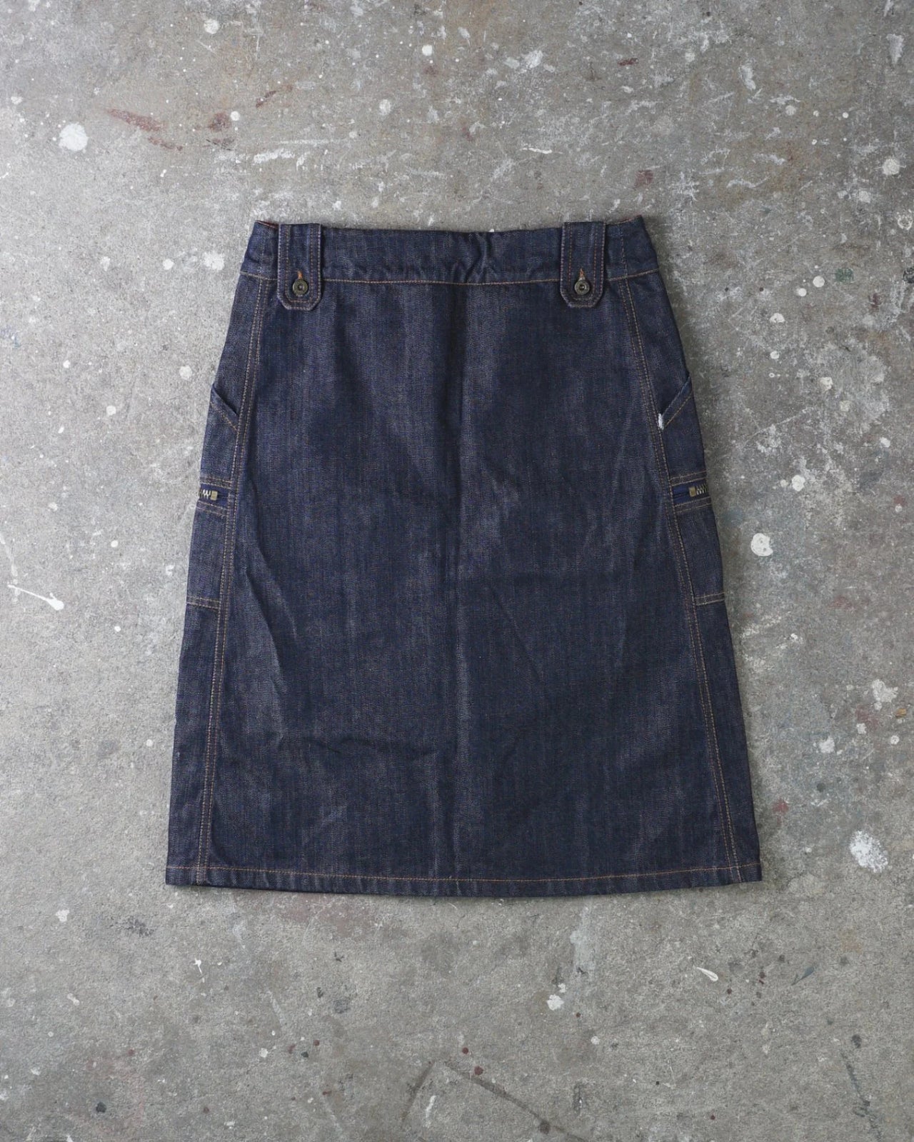 Dolce & Gabbana Denim Skirt Navy