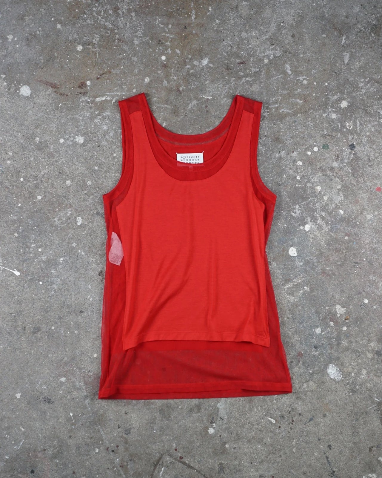 Maison Margiela Tank Top Red