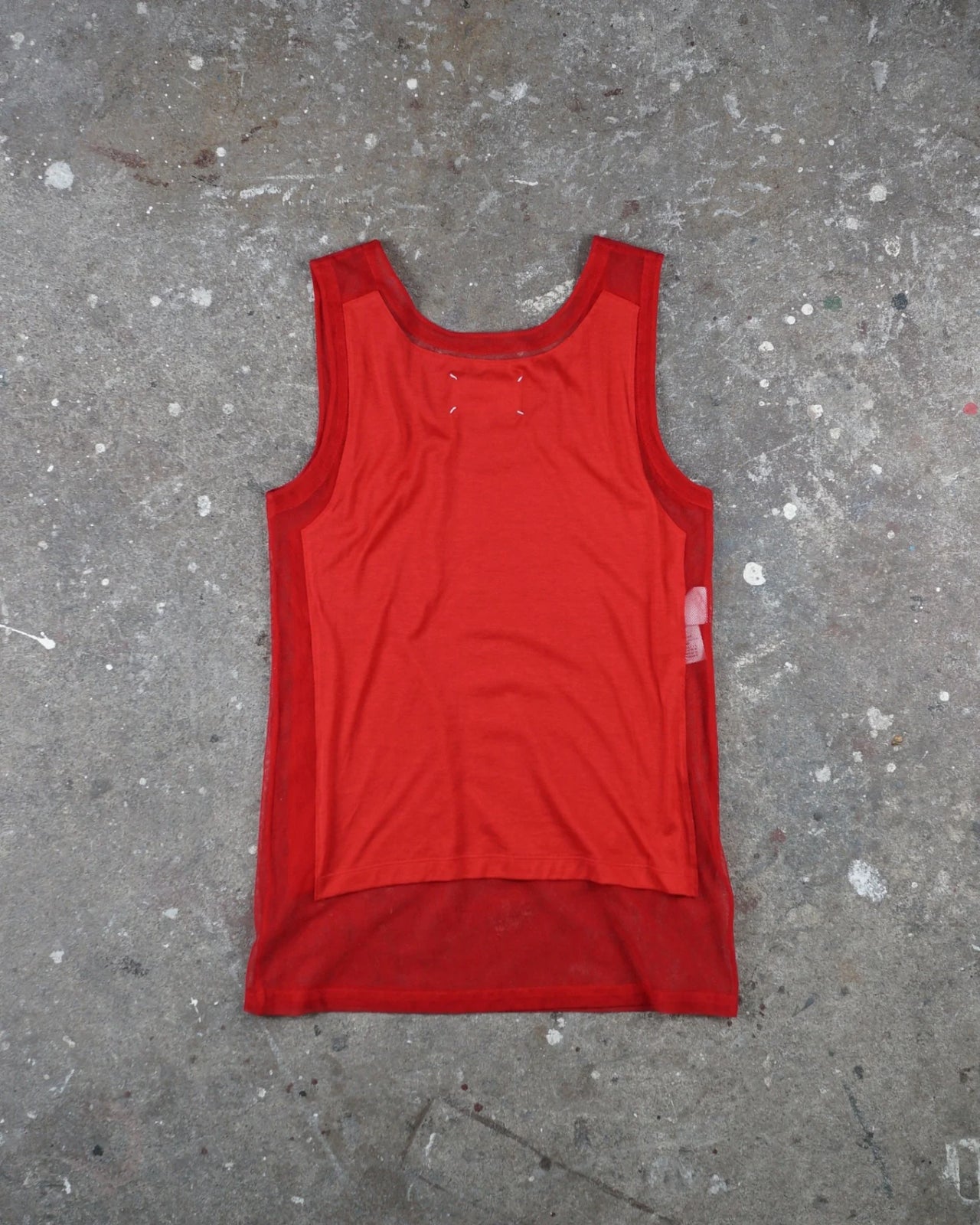 Maison Margiela Tank Top Red