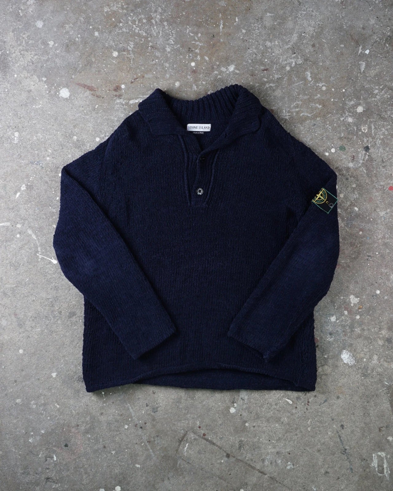 Stone Island Sweater Navy AW2000