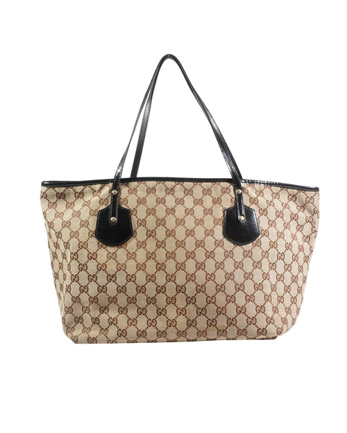 2000's Gucci Canvas Jolie Charms Tote Bag