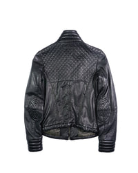 2000's Jean Paul Gaultier Stitched Leather Jacket