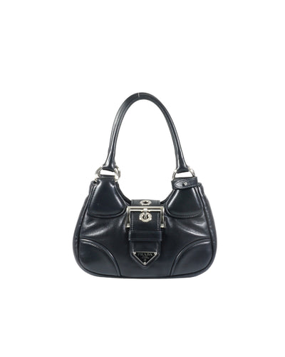 Prada Nappa Soft Leather Moon Bag