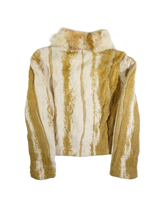 2000's Roberto Cavalli Coyote Fur Jacket