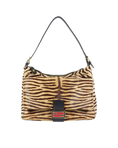 Fendi Pony Hair Zebra Print Bag