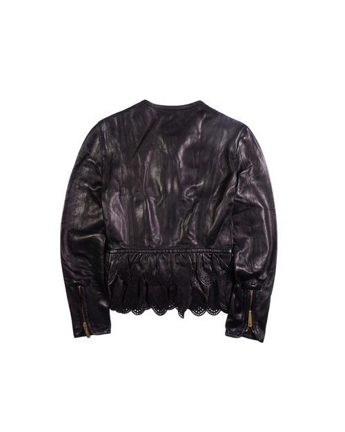 2000's Dsquared2 Leather Jacket Black