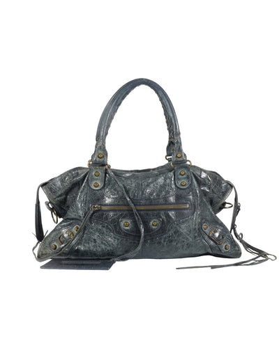 Balenciaga City Bag Dark Green