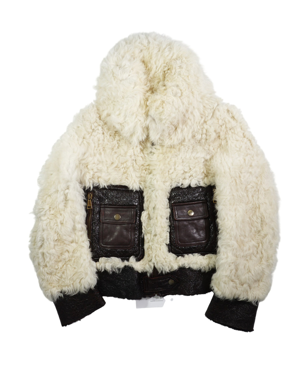 2000's Dolce & Gabbana Shearling / Leather Jacket